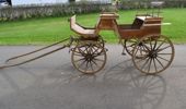 Hästvagn med skaklar. Sekelskiftet 1800/1900-talet.
