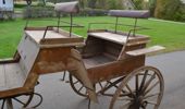 Hästvagn med skaklar. Sekelskiftet 1800/1900-talet.