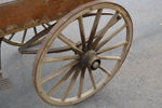 Hästvagn med skaklar. Sekelskiftet 1800/1900-talet.