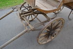 Hästvagn med skaklar. Sekelskiftet 1800/1900-talet.