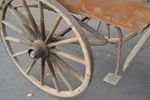 Hästvagn med skaklar. Sekelskiftet 1800/1900-talet.