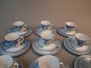 Kaffeservis delar. SvaneHolm & bestick. 1530. "Flores Caerulei".