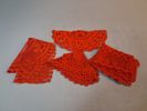 Diverse textil. Bl.a virkat.