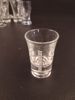 Diverse spritglas, bricka & ljusstakar.