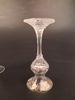 Ljusstake Rosenthal "Classic Rose" & 2 konstglas. Pati GHAB, Göteborg.