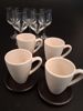 Diverse spritglas & espresso.