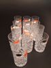 Diverse spritglas m.m. Bl.a Bohemia.