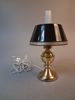 Bordslampa. Mässing, EWÅ, 1900-talets andra hälft.