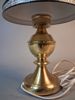 Bordslampa. Mässing, EWÅ, 1900-talets andra hälft.