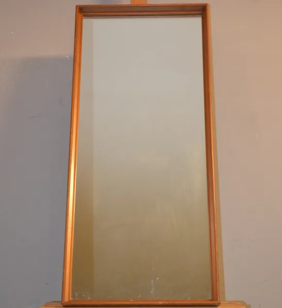 Spegel. Teak, 1950/60-talet.