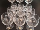 Diverse spritglas. Bl.a Konjak, 9 Bohemia.