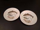 CS Sue Ceram Japan. 13 Assietter. fiskmotiv.
