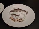 CS Sue Ceram Japan. 13 Assietter. fiskmotiv.