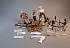Diverse. Bl.a Charlotte Weibull & Lena Holning figurer.
