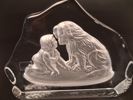 3 Glasblock. Bl.a SEA glasbruk.