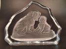 3 Glasblock. Bl.a SEA glasbruk.