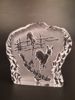 3 Glasblock. Bl.a SEA glasbruk.