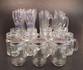 Diverse spritglas. Bl.a stora ölglas.