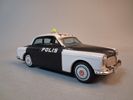 Polisbil. Plåt, Volvo 121 Amazon, Japan.