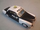 Polisbil. Plåt, Volvo 121 Amazon, Japan.