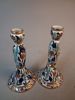 Ljusstakar, 1 par, "Kutahia" Made in Greece.