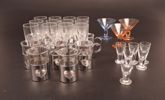 Diverse spritglas.