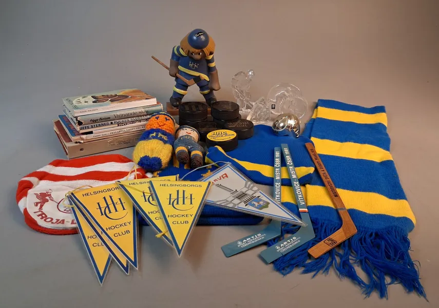 Diverse, hockeysaker m.m.