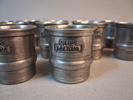 12 Snapsglas. Scandia Tenn.