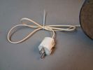 Bordslampa. Bemålad, ställbar skärm, möjligtvis Elektroskandia.