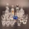 Diverse glas, spritglas m.m.