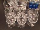 Diverse glas, spritglas m.m.
