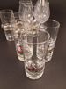 Diverse glas, spritglas m.m.