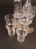 Diverse glas, spritglas m.m.