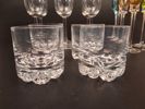 Diverse glas. Bl.a 4 Whiskyglas "Erik", Orrefors.
