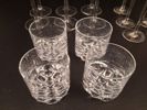 Diverse glas. Bl.a 4 Whiskyglas "Erik", Orrefors.