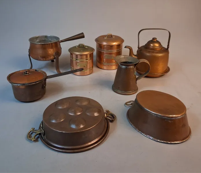 Diverse koppar.