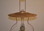 Äldre torparlampa.