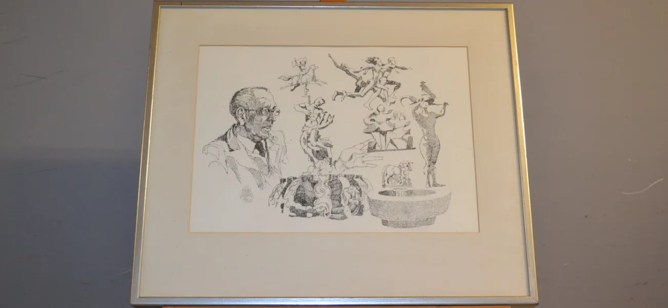 CLAES FOLCKER. Litografi, signerad & numrerad 129/150.