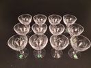 12 Martini glas. Kosta F-& H.L.