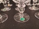 12 Martini glas. Kosta F-& H.L.