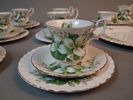 Kaffe servisdelar "Trillium" Royal Albert. England.