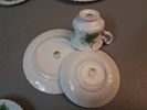 Kaffe servisdelar "Trillium" Royal Albert. England.