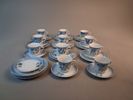 Kaffeservis delar. SvaneHolm & bestick. 1530. "Flores Caerulei".
