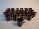23 Glöggmuggar/kaffekoppar. Laholms keramik.