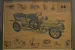 Tryck. Rolls-Royce Silver Ghost.