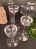 Diverse glas föremål.