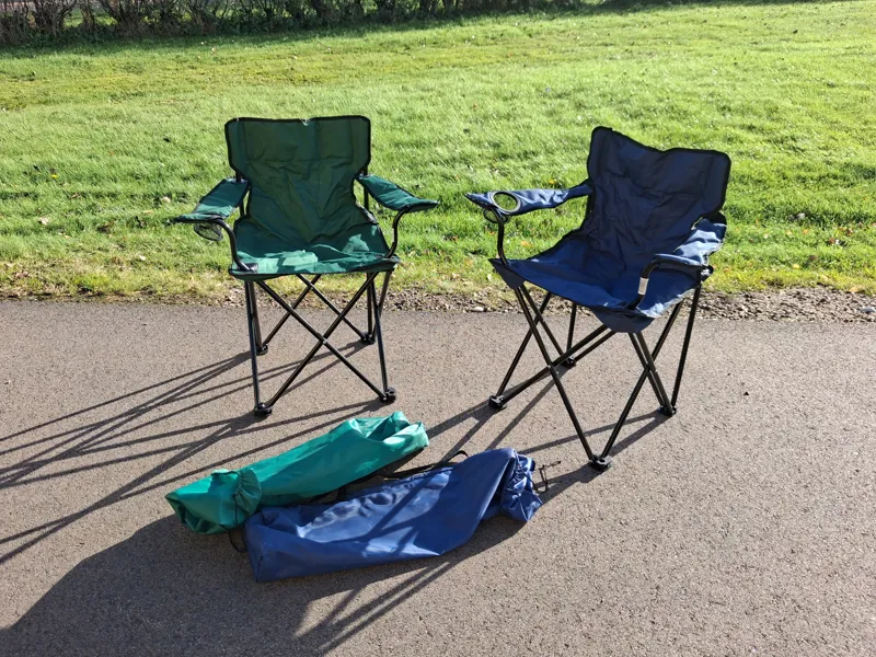 2 Campingstolar.