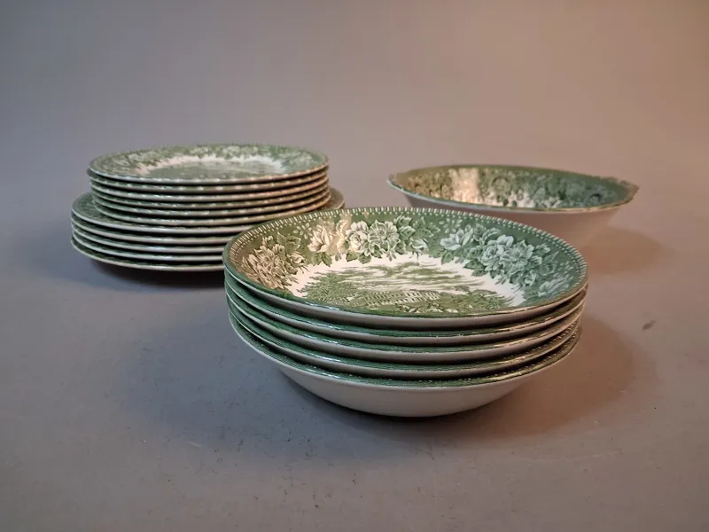 England`s heritage. England 15 delar & 1 Couatry, style. Staffordshire.