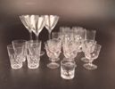 Diverse spritglas. Bl.a ett snapsglas "Jäänsärkijä". Iittala.