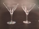 4 Martiniglas. Orrefors.